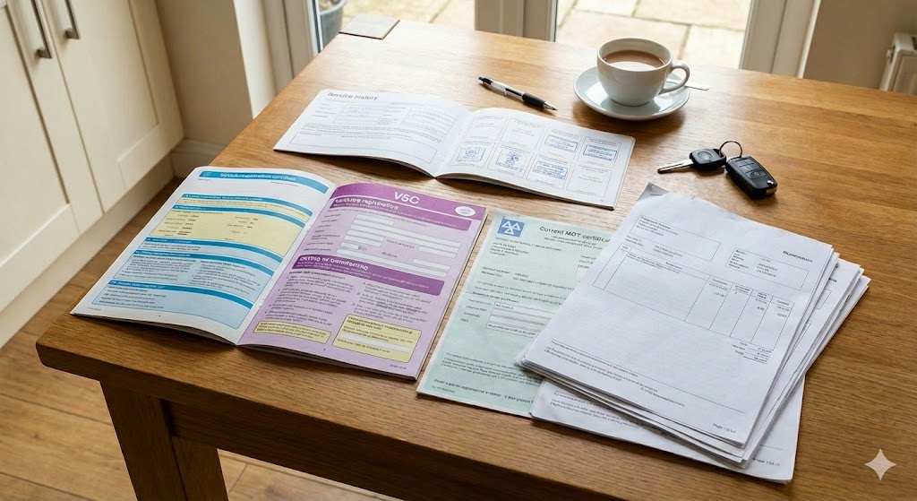 Documents You Need When Selling Your Car in the UK